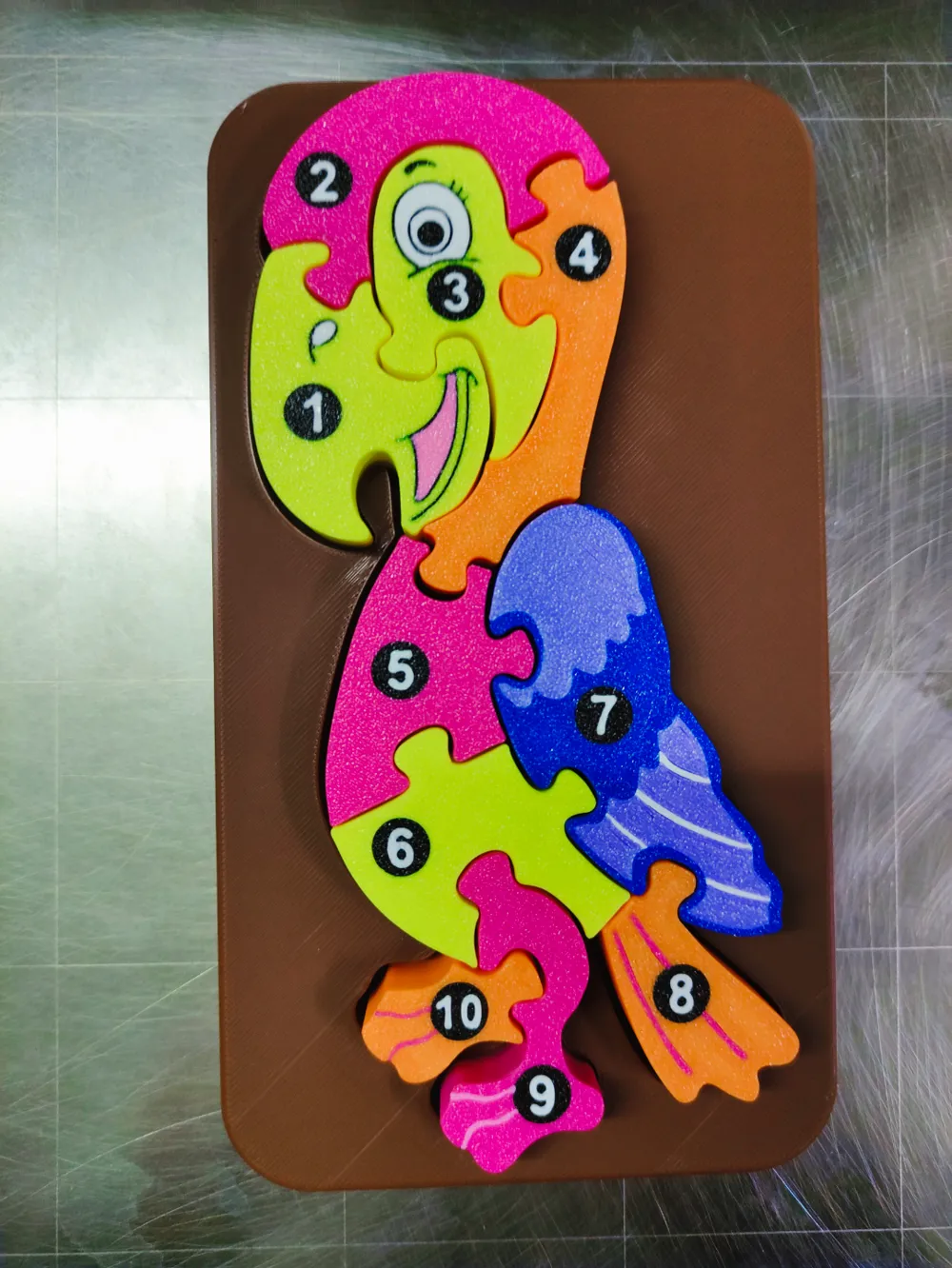 Puzzle Parrot, photo 2 of 4 - Puzzle Parrot Toys & Games