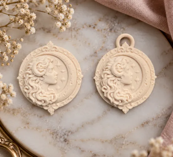 Moon Goddess Pendant & Ornament, photo 2 of 4 - Moon Goddess Pendant & Ornament Fashion
