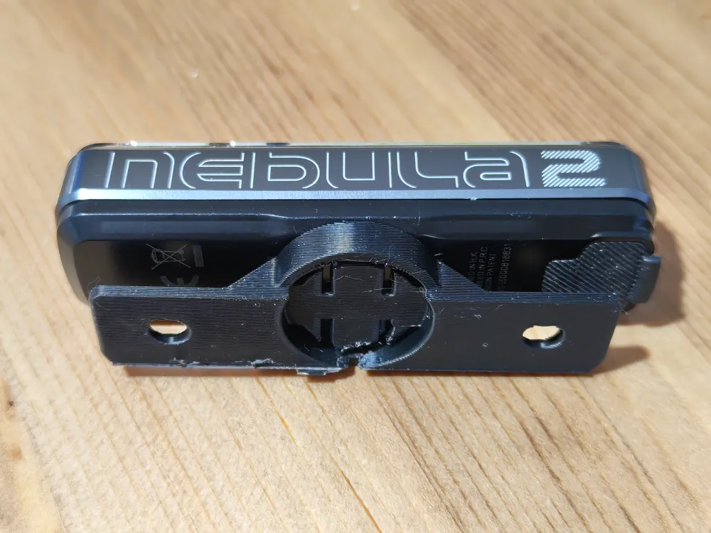 Moon Nebula 2 bicycle light rack mount, photo 3 of 4 - Moon Nebula 2 bicycle light rack mount Hobby & DIY