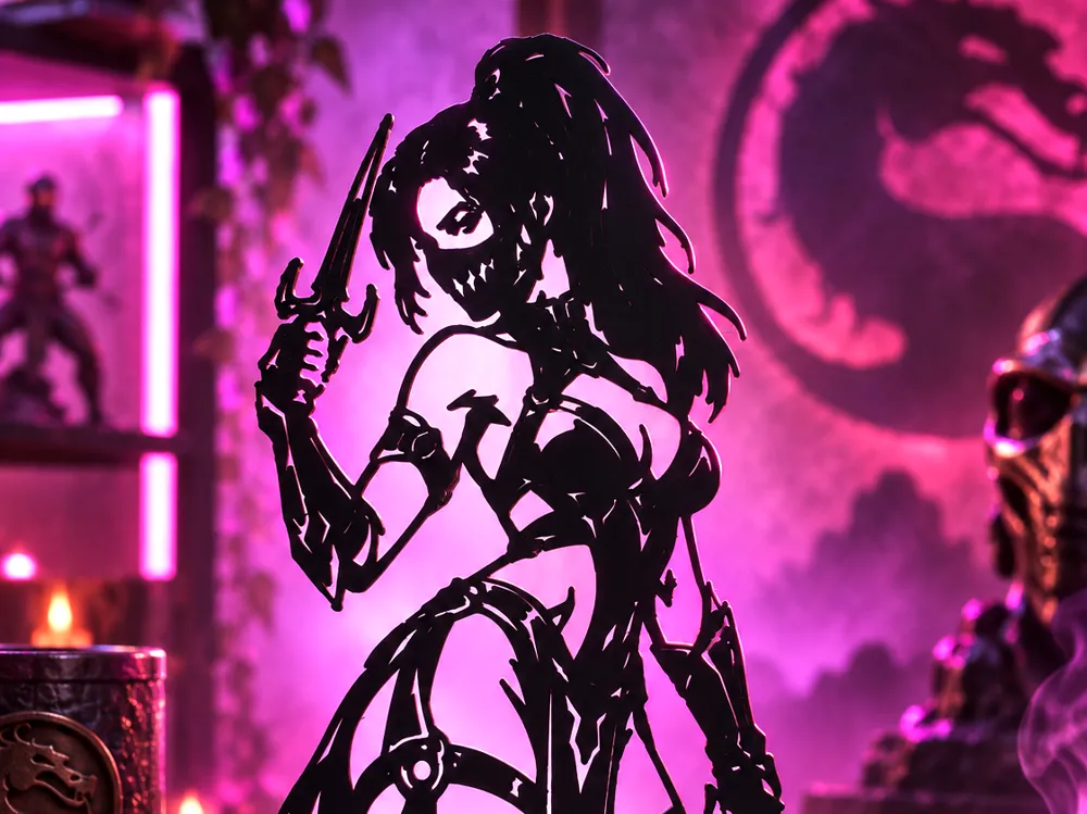 Mileena Desk Decoration, photo 3 of 4 - Mileena Desk Decoration Art