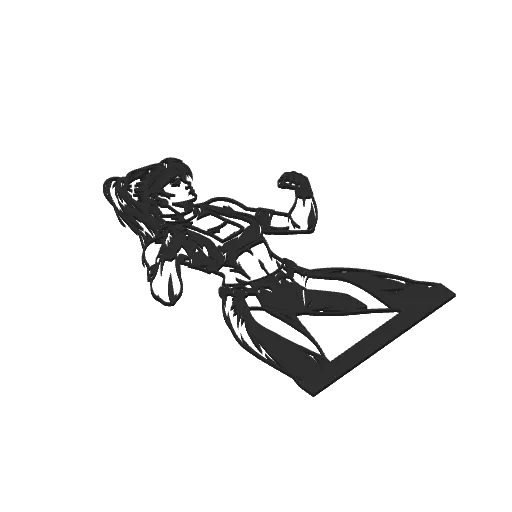 Sonya Blade Decoration, photo 4 of 4 - Sonya Blade Decoration Art