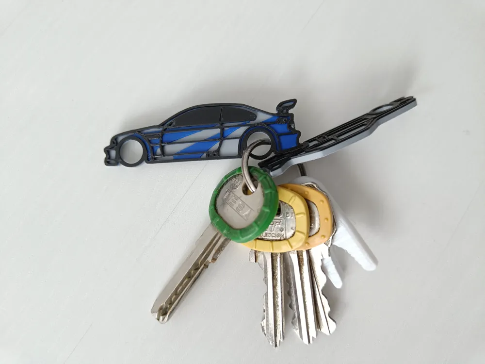 Most Wanted BMW M3 GTR Keychain, photo 2 of 4 - Most Wanted BMW M3 GTR Keychain Keychains