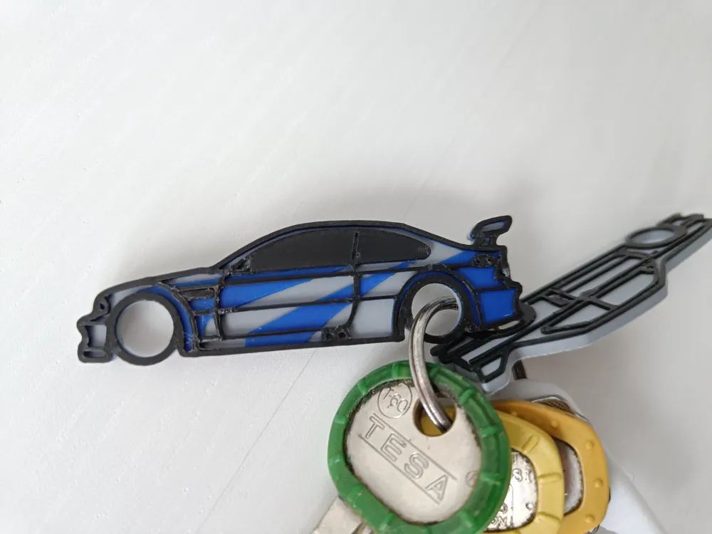 Most Wanted BMW M3 GTR Keychain, photo 3 of 4 - Most Wanted BMW M3 GTR Keychain Keychains