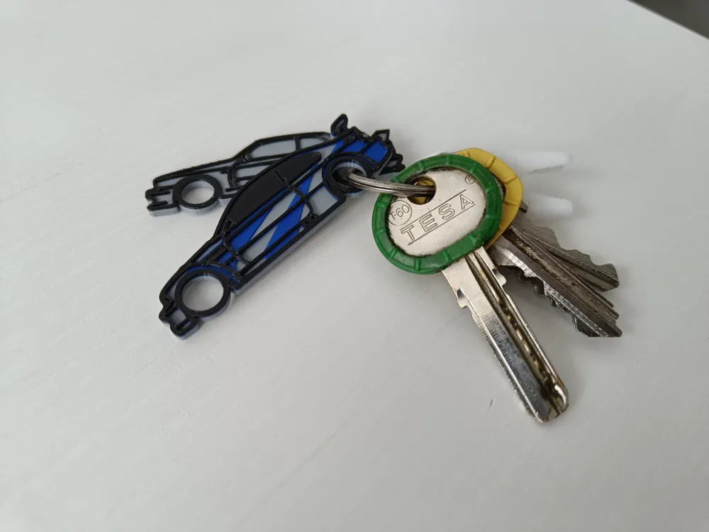 Most Wanted BMW M3 GTR Keychain, photo 4 of 4 - Most Wanted BMW M3 GTR Keychain Keychains