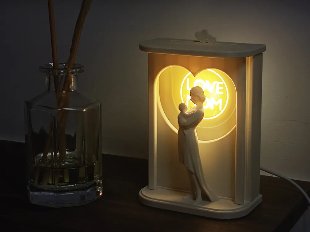【Mother and Child】_Lighting Ornaments, photo 4 of 4 - Snow Globes & Shadow Boxes, decoration