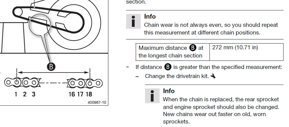 Motorbike Chain Wear Indicator Tool, photo 4 of 4 - Motorbike Chain Wear Indicator Tool Hobby & DIY