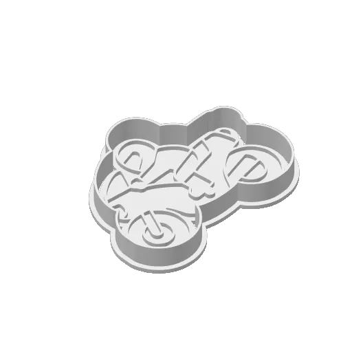 motorbike cookie cutter, photo 4 of 4 - motorbike cookie cutter Household