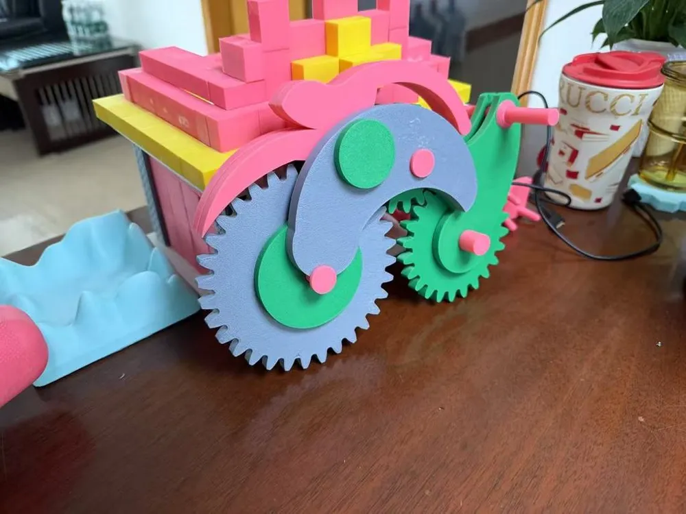 Motorbike, “Gear Rider” 齿轮摩托 - Other Toys & Games, in stock in India