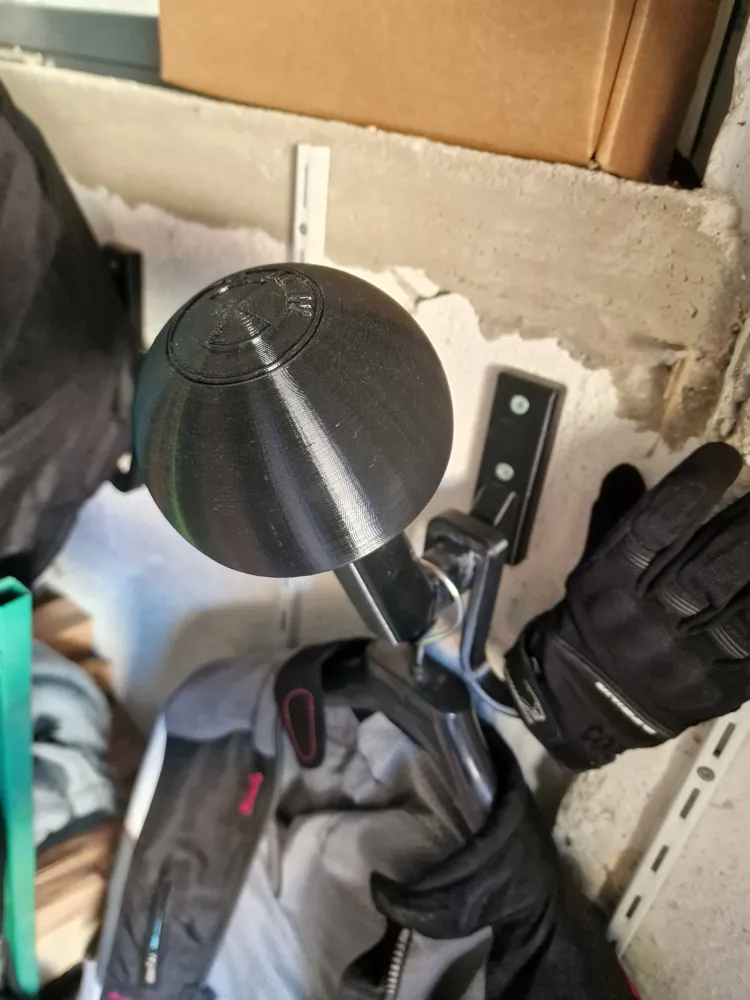 Motorbike Helmet & gloves holder