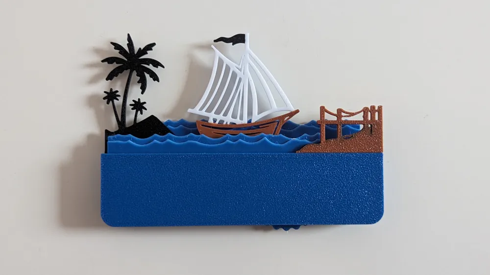 Moving Sailing Ship Kit Card, photo 4 of 4 - Moving Sailing Ship Kit Card Toys & Games