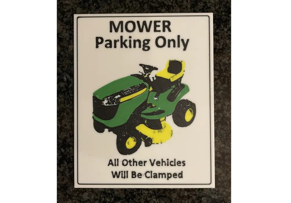Mower Parking Only Sign required) - Signs & Logos, in stock in India