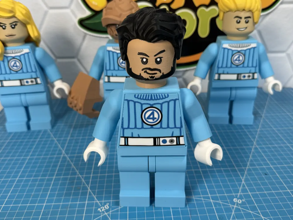 Mr Fantastic - Big Brick Minifigure 500% Four - Brick-compatible Sets & Minifigures, in stock