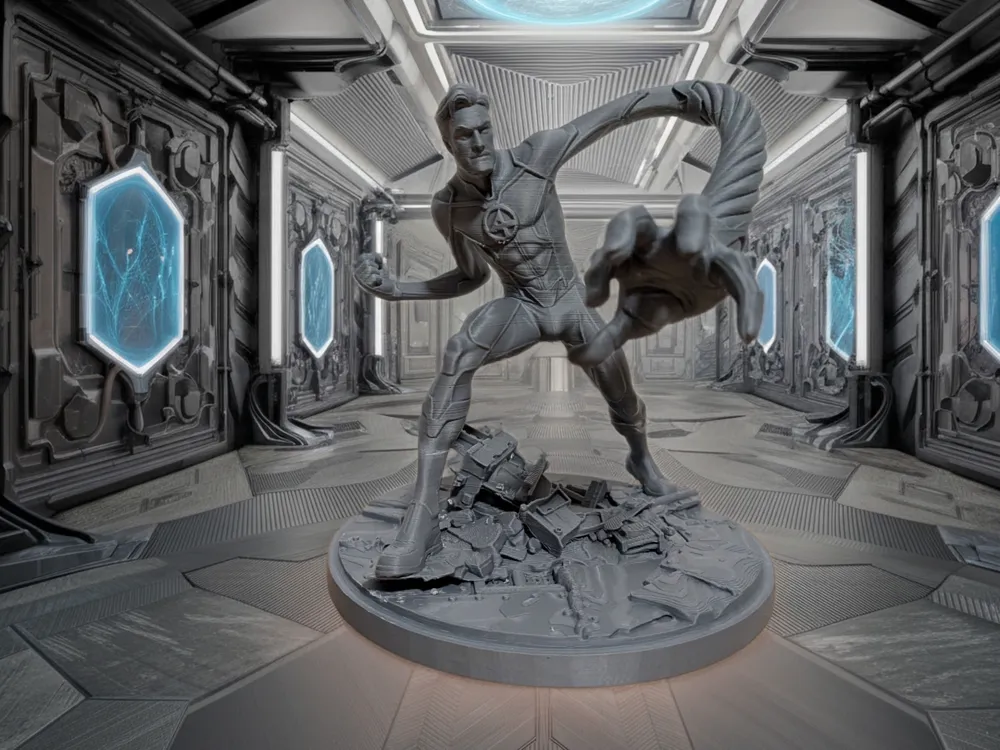 Mr Fantastic, R. Richards (Fantastici 4) - Fan Art - Characters, in stock in India