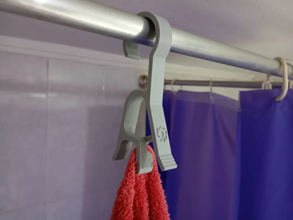 Multi-Functional Hanging Clip with custom Hook, photo 3 of 5 - Multi Hooks & Hook Racks, multifuction
