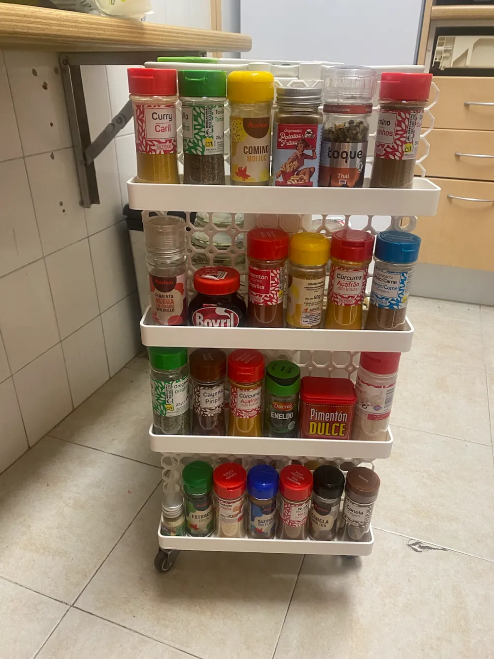 Multiboard spice rack, photo 4 of 4 - Multiboard spice rack Tools