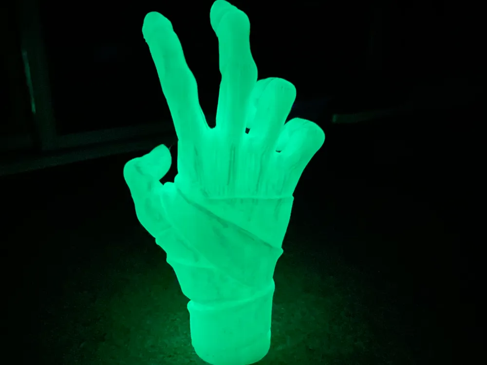 Mummy Hand Glow in the dark
