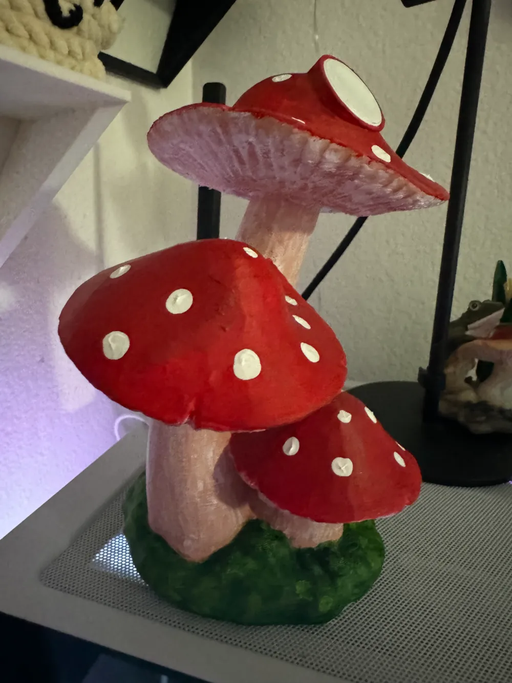 Mushroom Apple Watch Stand, photo 4 of 4 - Mushroom Apple Watch Stand Hobby & DIY