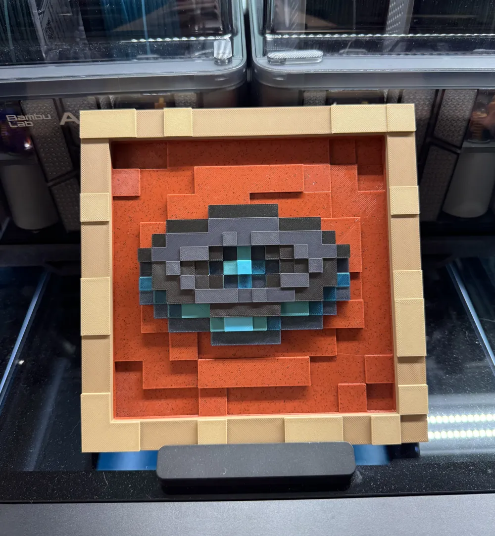 Music Disc 5 - Minecraft Item Frame, photo 3 of 4 - Music Disc 5 - Minecraft Item Frame Art