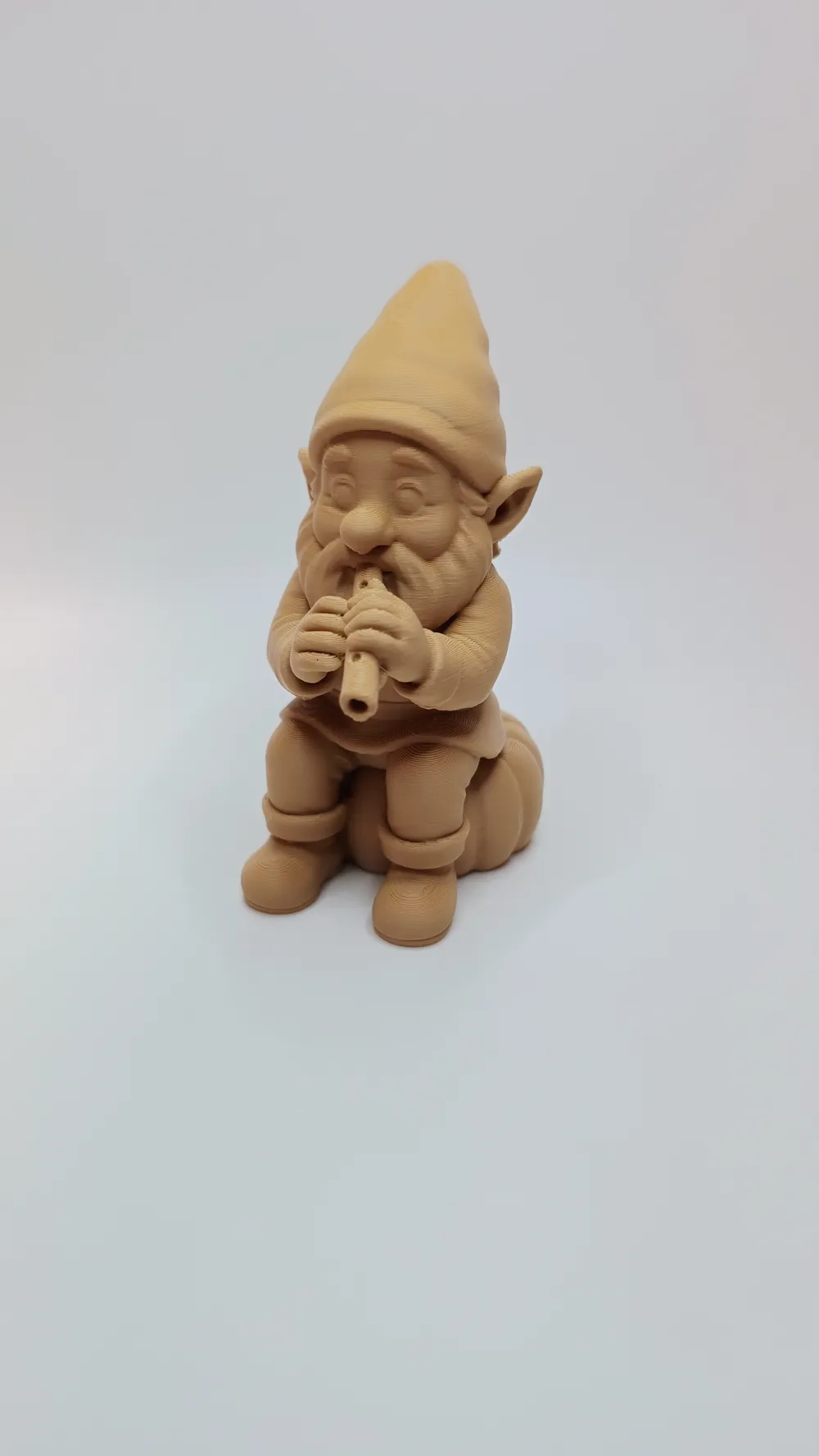 Music Gnome with Flute, photo 2 of 4 - Music Gnome with Flute Household