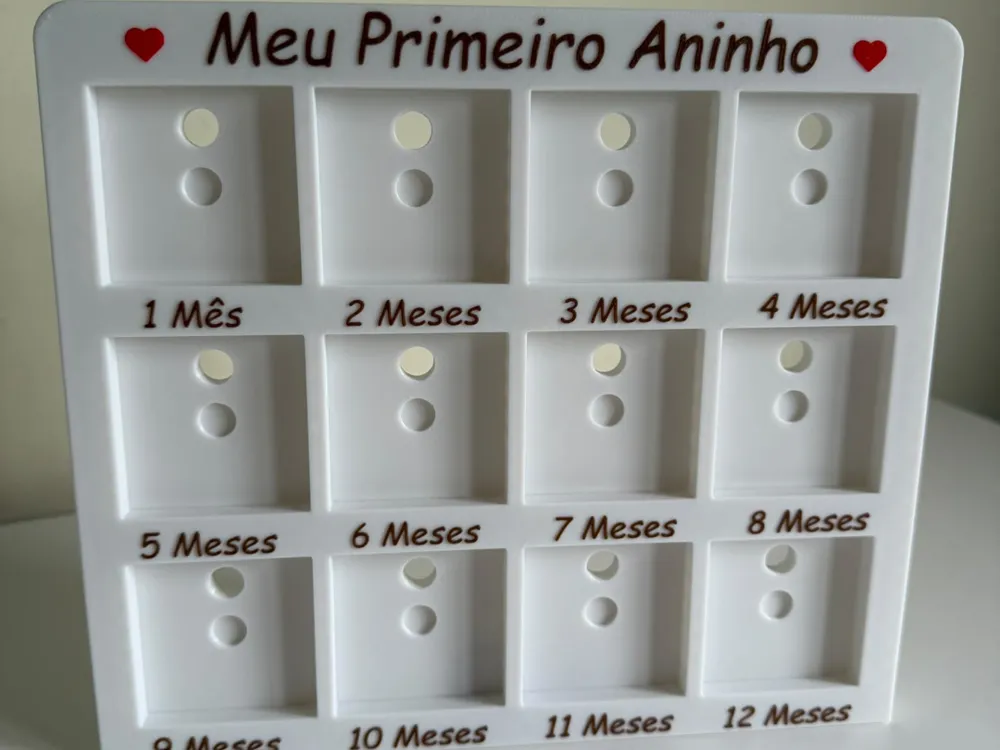 Porta Retrato Meu Primeiro Aninho