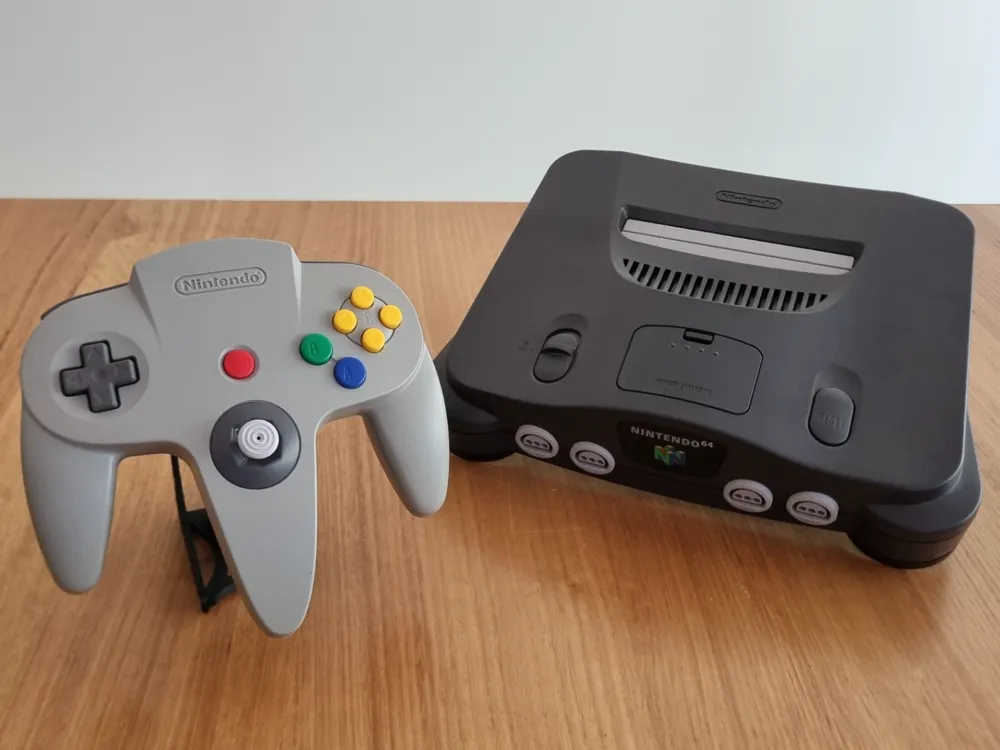 N64 Console and Controller Display Stands