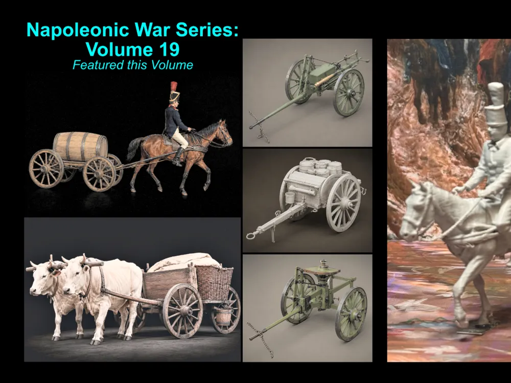 Vol 19 Carts & Limbers, photo 4 of 4 - Vol 19 Carts & Limbers Art