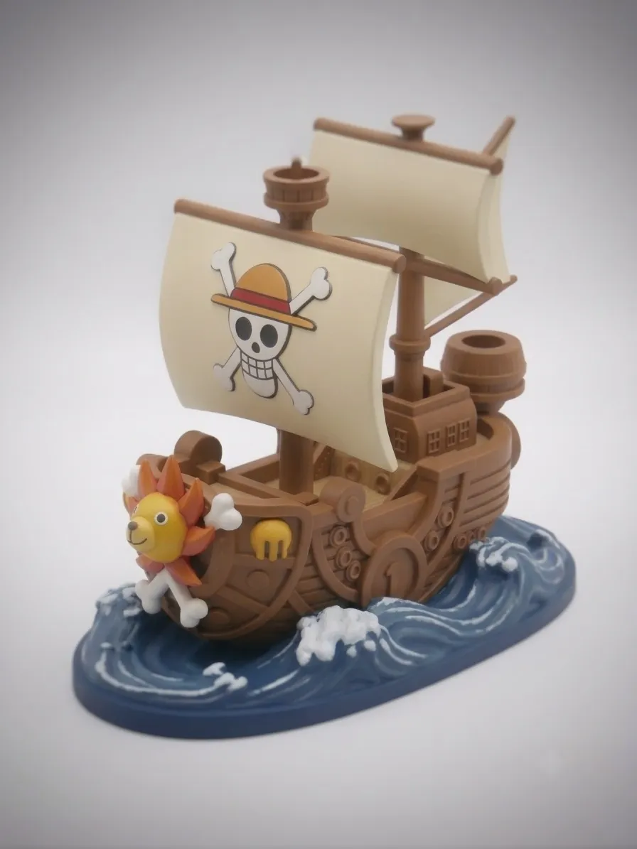 Nave Pirata Chibi (Ispirata alla Thousand Sunny), photo 2 of 4 - Nave Pirata Chibi (Ispirata alla Thousand Sunny) Toys & Games