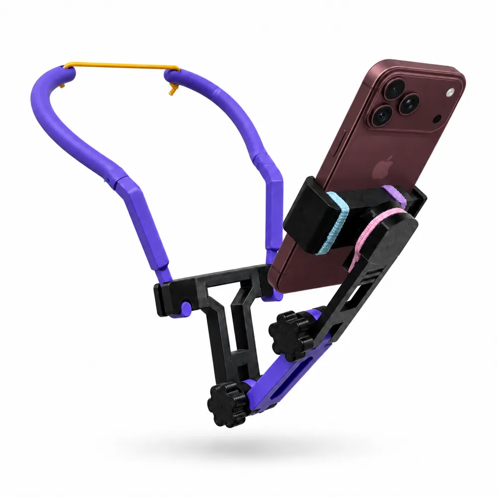 Neck Phone Holder, Hands-Free POV Mount, photo 3 of 4 - Neck Phone Holder, Hands-Free POV Mount Hobby & DIY