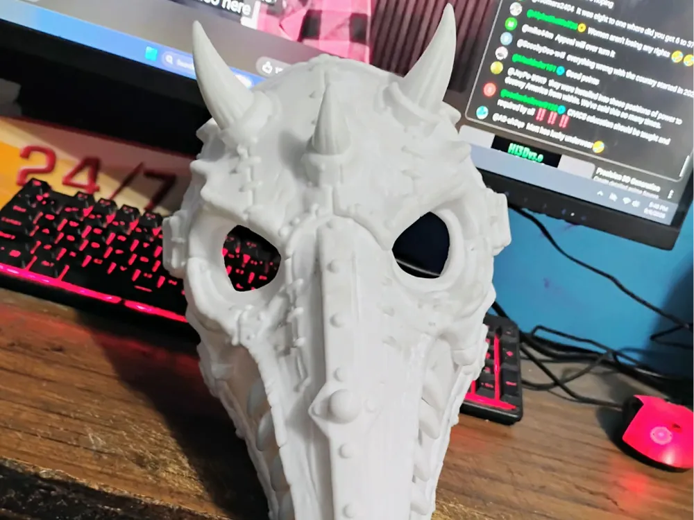 Necro Plague Doctor mask