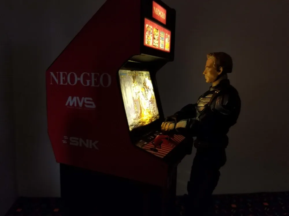 Neo Geo Arcade Machine Cabinet 1:16 scale, photo 4 of 4 - Neo Geo Arcade Machine Cabinet 1:16 scale Models, RC & Drones