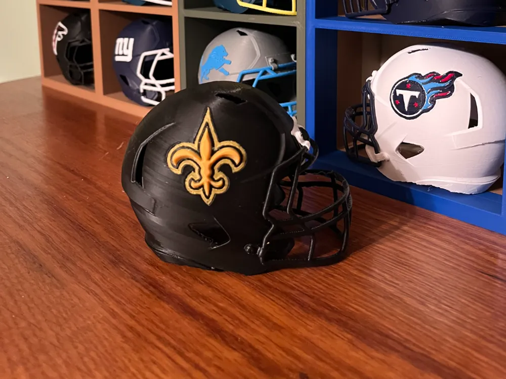 New Orleans Saints Football Helmet - Sport & Outdoors, in stock in India