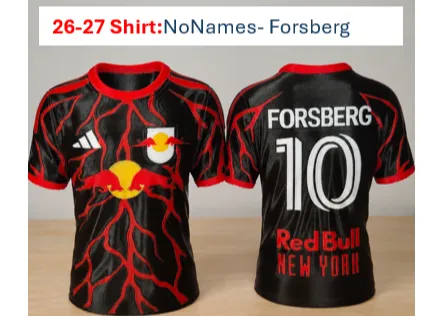 New York RB Jersey, No Names + Emil Forsberg #10 - Other Miniatures, in stock in India