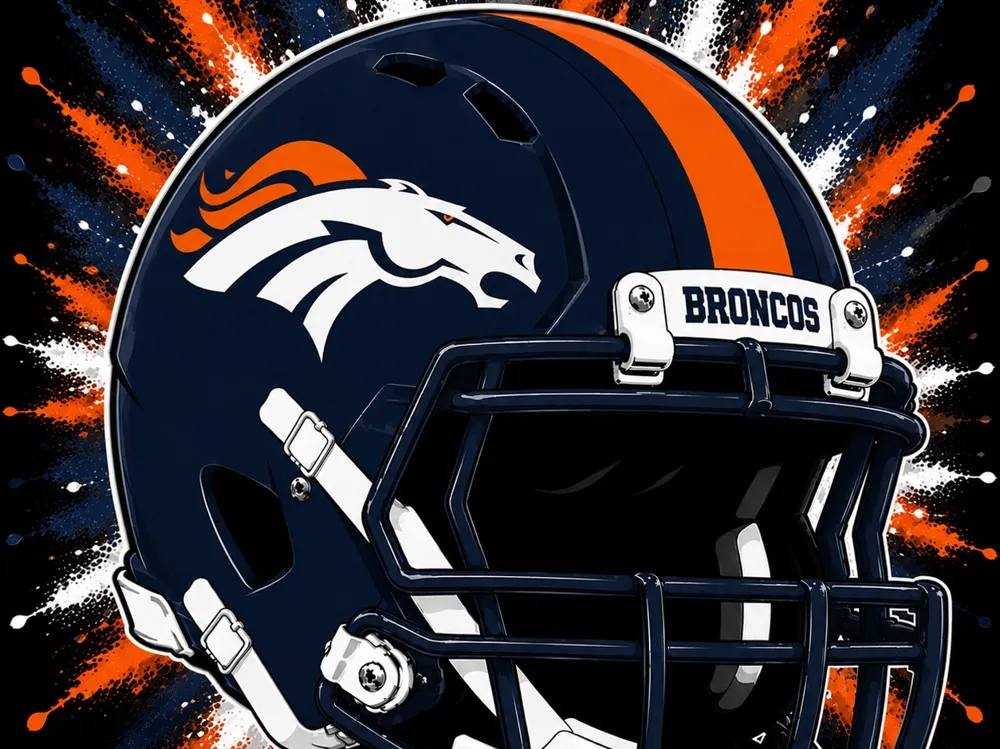 NFL Denver Broncos 170mm Compass XL