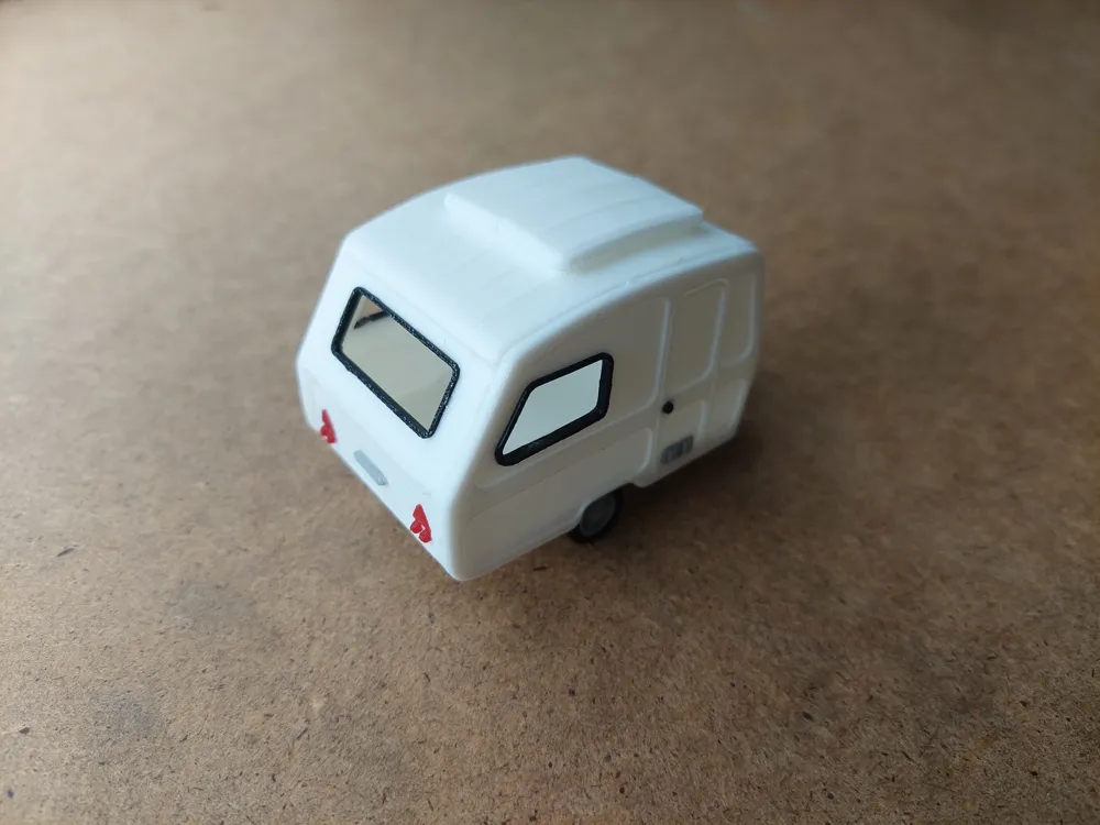 Niewiadow N126 Camping Trailer, 1:43 KIT CARD, photo 3 of 4 - Niewiadow N126 Camping Trailer, 1:43 KIT CARD Travel & Everyday Carry