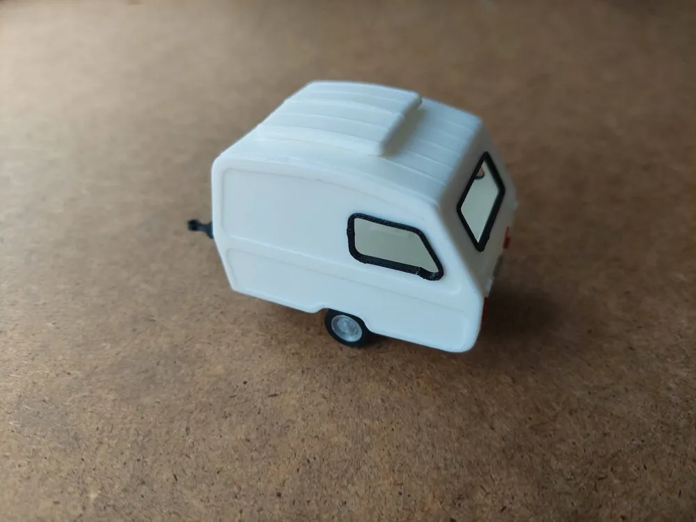 Niewiadow N126 Camping Trailer, 1:43 KIT CARD, photo 4 of 4 - Niewiadow N126 Camping Trailer, 1:43 KIT CARD Travel & Everyday Carry