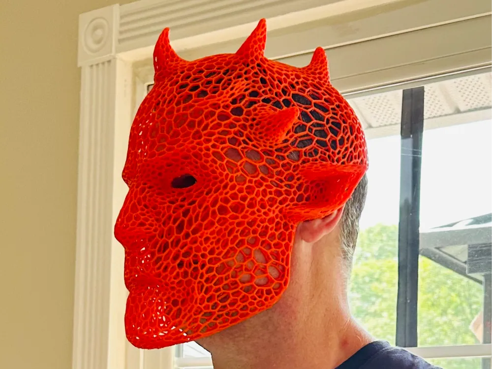 Night King / Darth Maul Mask Voronoi