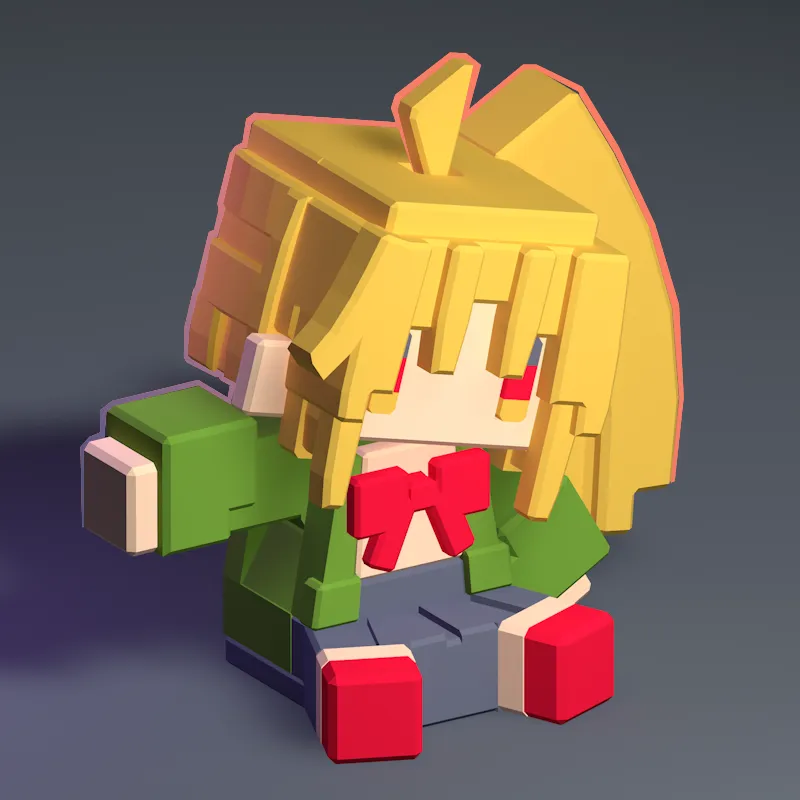 Itachi Hongxia Lonely Rock Pixel Style Doll required], photo 2 of 4 - Dolls & Pretend Play, Koka Ijichi