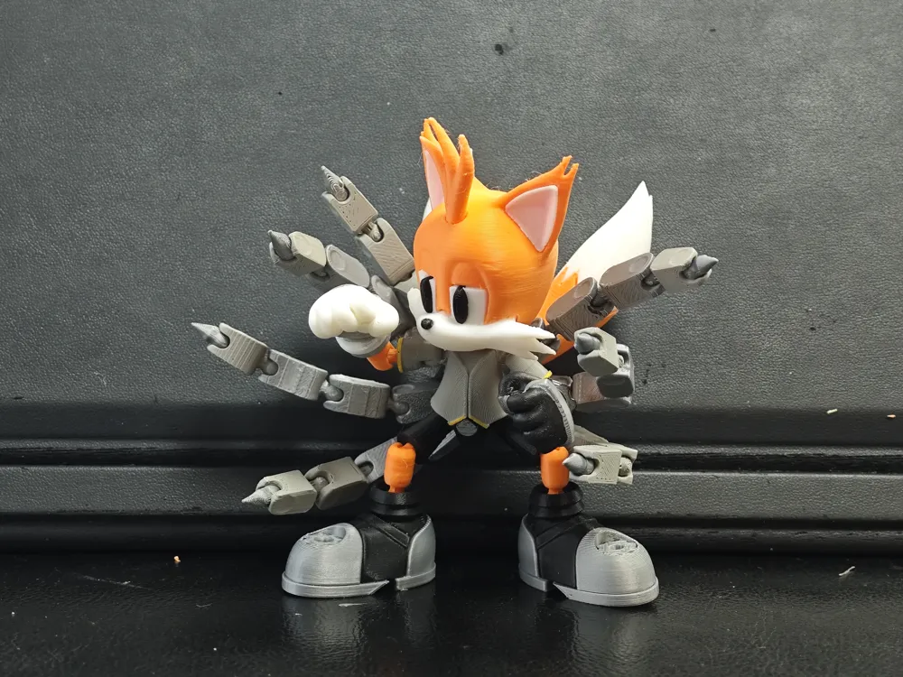 奈恩/Nine 可动人偶 来自刺猬索尼克, photo 2 of 4 - 奈恩/Nine 可动人偶 来自刺猬索尼克 Toys & Games