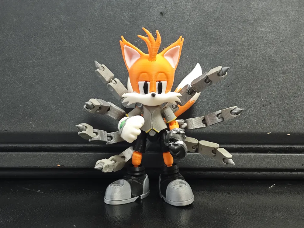 奈恩/Nine 可动人偶 来自刺猬索尼克, photo 3 of 4 - 奈恩/Nine 可动人偶 来自刺猬索尼克 Toys & Games