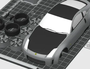 Nissan 350z, photo 3 of 4 - JDM & Supercar Models, jdm
