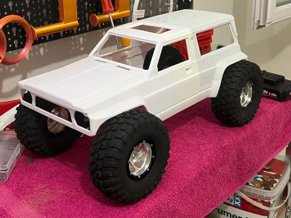 NISSAN PATROL Y60 1/10 Part 1