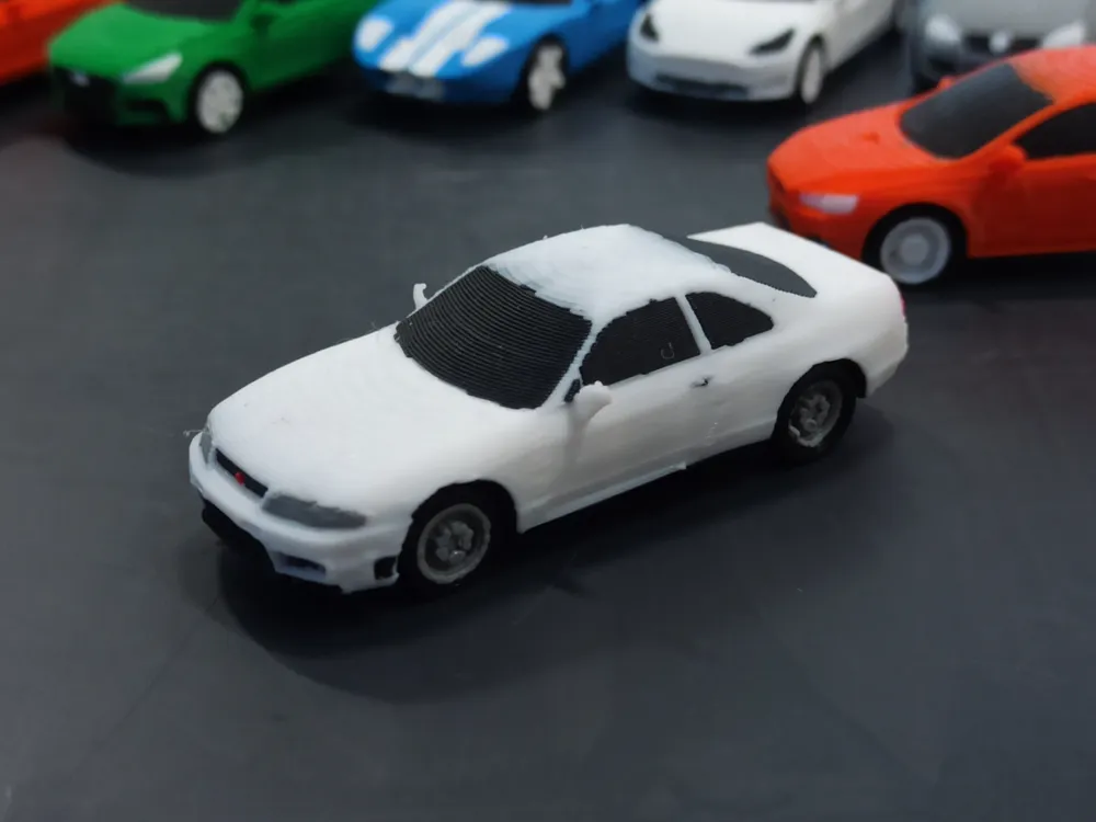Nissan Skyline GT-R R33 kit card, photo 2 of 4 - Car, Tank & Vehicle Kit Cards, kitcard