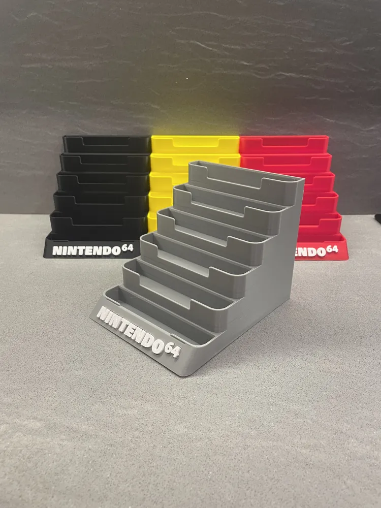 Espositore per 6 Giochi Nintendo 64 N64, photo 3 of 4 - Espositore per 6 Giochi Nintendo 64 N64 Hobby & DIY