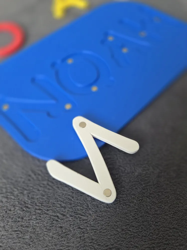 "Noah" Magnet Montessori Name Board, photo 4 of 4 - Baby & Toddler Toys, puzzle