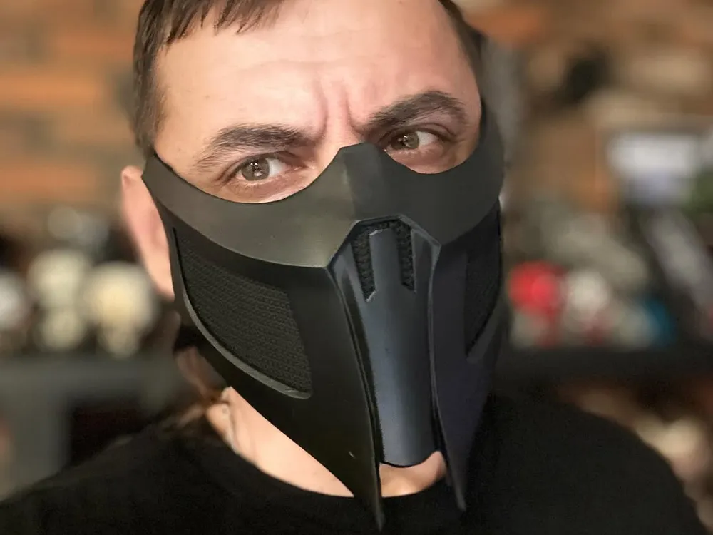 Noob Saibot mask from MK1 - Shadow of Anarchy