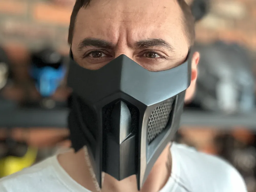 Noob Saibot mask from Mortal Kombat 11 - Classic