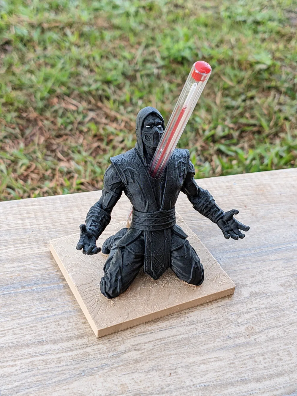 Noob Saibot (Mortal Kombat) Pen Holder, photo 5 of 5 - Character Pen Stands, pencil holder