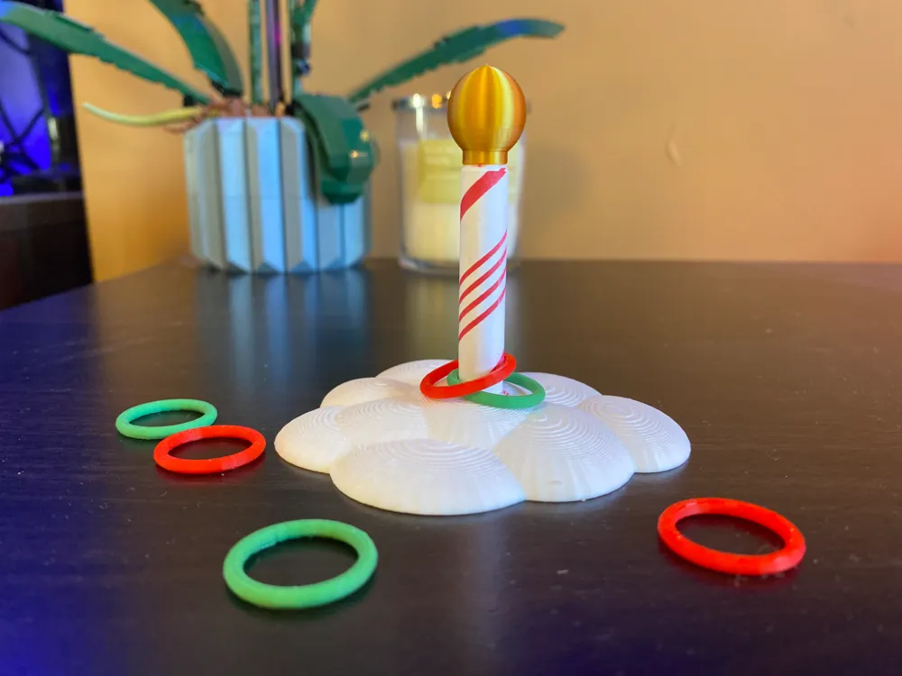 North Pole Ring Toss Game, photo 2 of 4 - Christmas & New Year, northpole