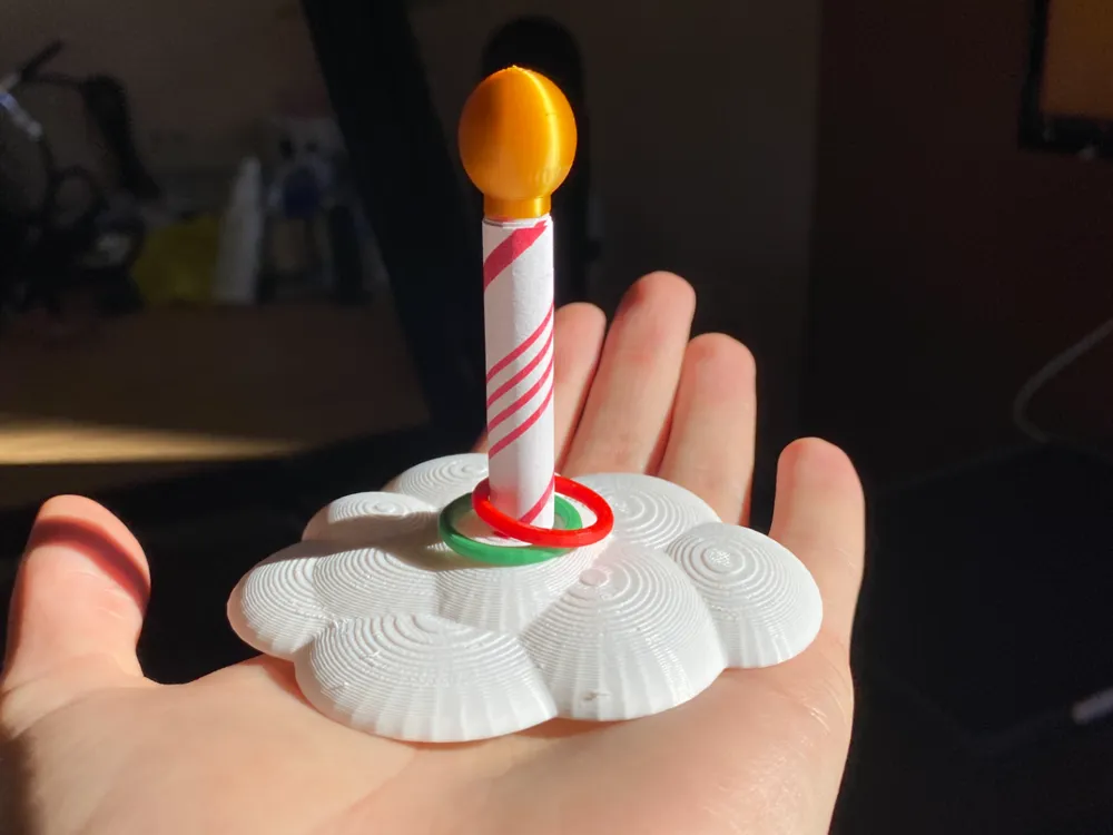 North Pole Ring Toss Game