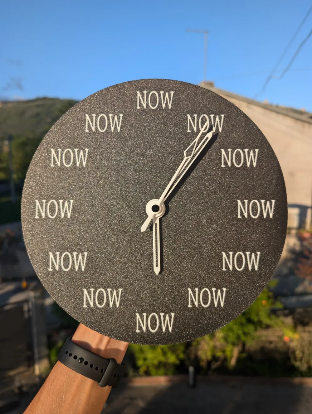 Now O'Clock / Motivational Clock [Clock Kit-MH011], photo 3 of 4 - Now O'Clock / Motivational Clock [Clock Kit-MH011] Household